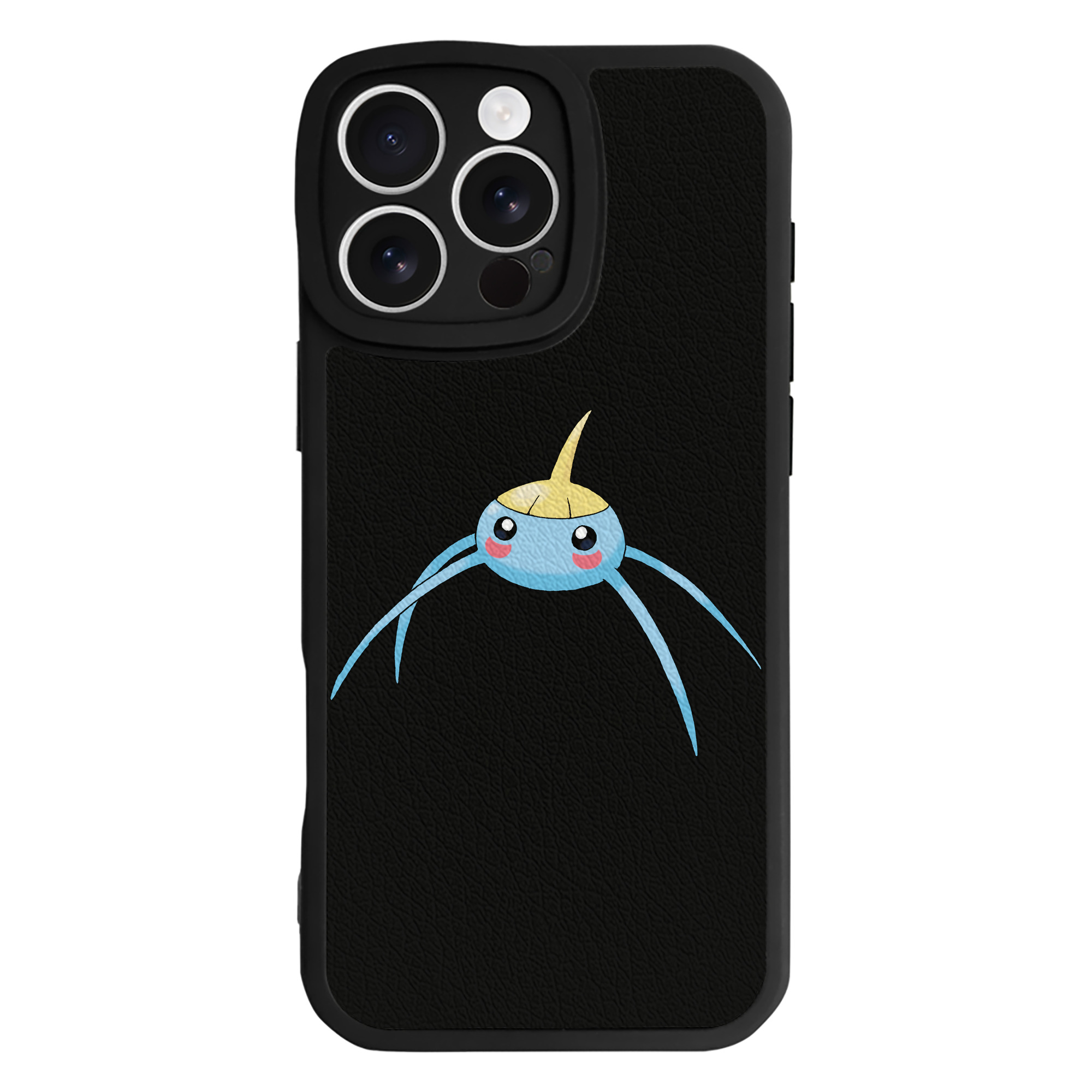 （画像用） ポケットモンスター Pokémon 【iPhone 16シリーズ対応】シリコンスマホケース（レザー調） 材質：シリコン
